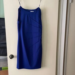 Calvin Klein Royal Blue Dress starburst size 10P